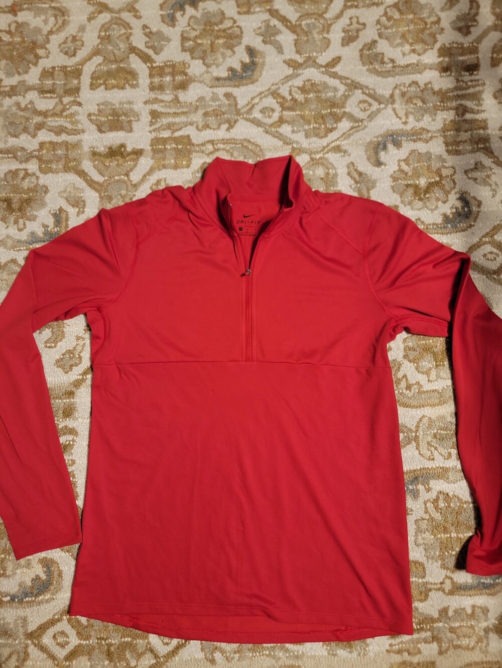Nike Red Dri-FIT Full-Zip Training Top